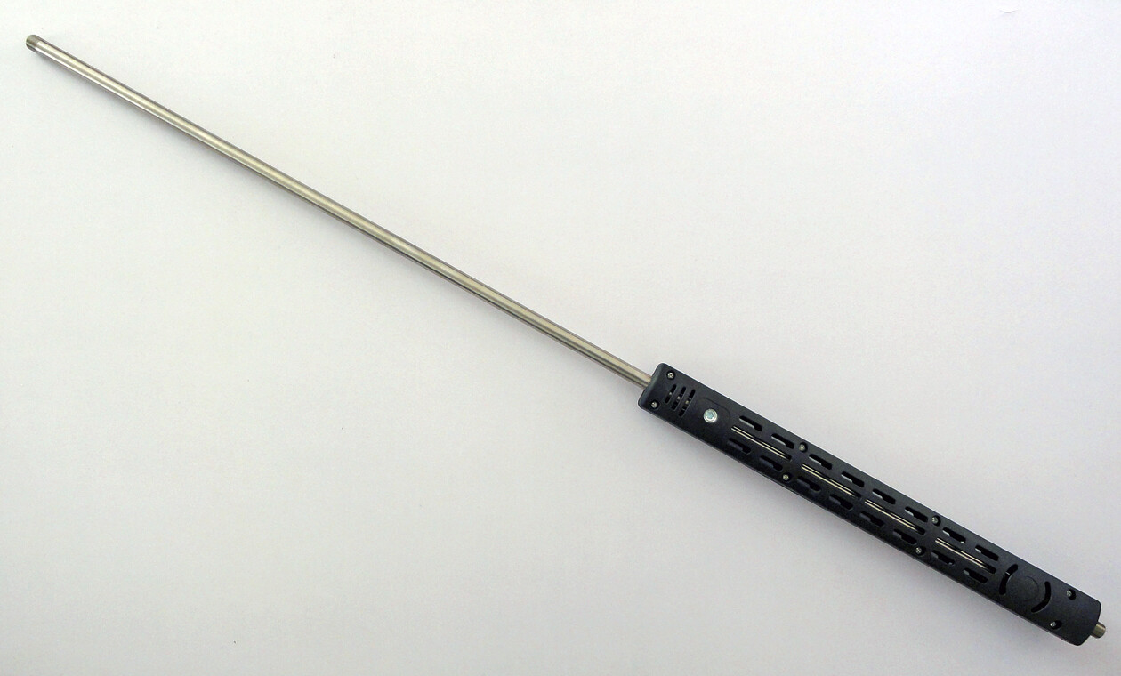 Lanze Strahlrohr Edelstahlrohr 1 meter mit Handschutz für Hochdruckreiniger