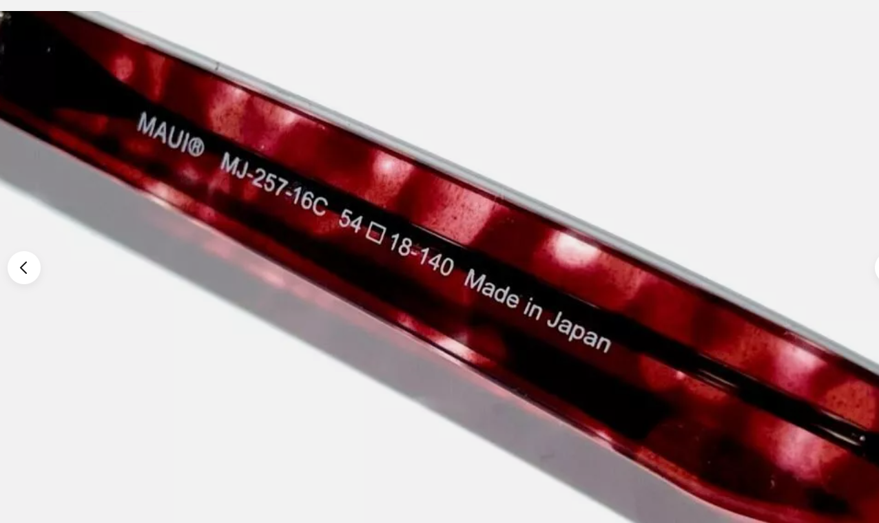 Pre-owned Maui Jim Unused  Kawika Tortoise Antique Gold Bronze Lens Sunglasses H257-16c In Brown