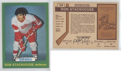 1973-74 O-Pee-Chee Light Back Ron Stackhouse #236