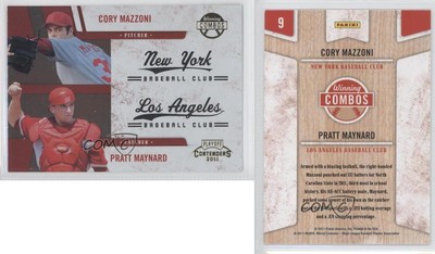 2011 Playoff Contenders Winning Combos Cory Mazzoni Pratt Maynard #9