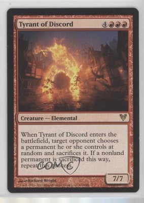 2012 Magic: The Gathering - Avacyn Restored Tyrant of Discord #162 0f72