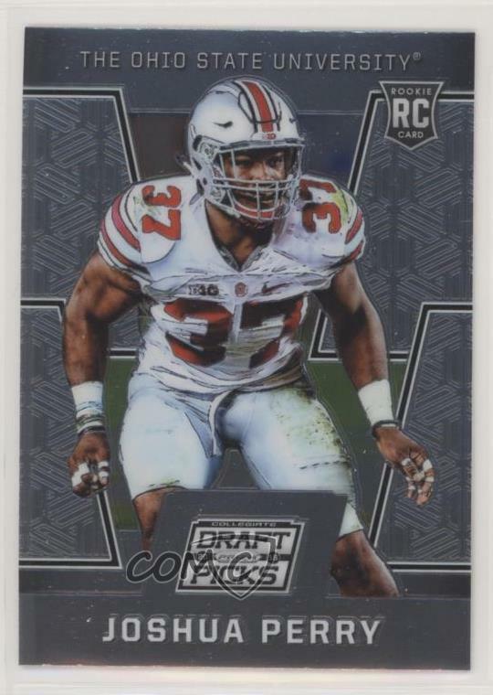 ACEO JOSHUA PERRY OHIO STATE BUCKEYES CUSTOM HAND MADE ART CARD