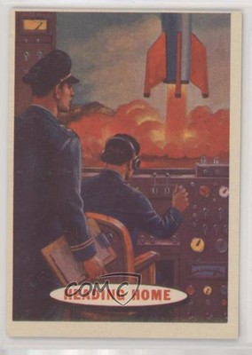 1958 Topps Target: Moon Blue Back Heading home #66 0s4