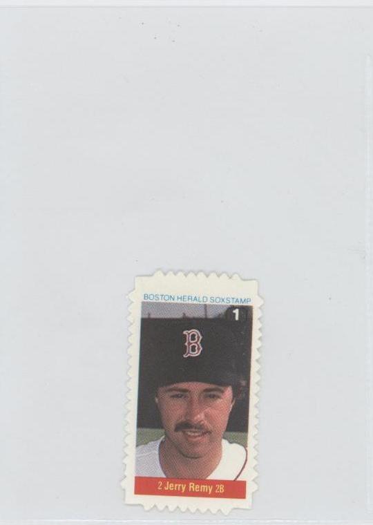 1983 Boston Herald SoxStamps - Jerry Remy #1 for sale online | eBay