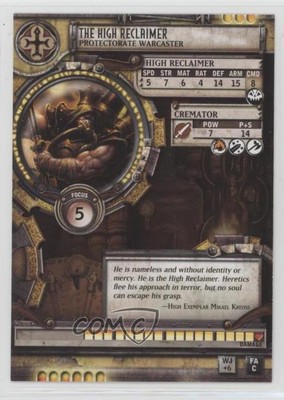 2006-Current Warmachine/Hordes The High Reclaimer #HIRE.1 gl9