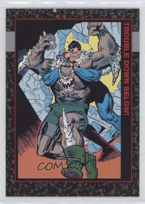 1992 SkyBox Doomsday: The Death of Superman Trouble Down Below! #55 yj7