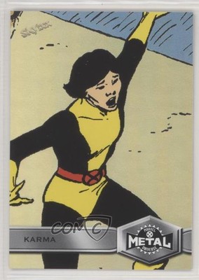 2020 Upper Deck Marvel X-Men Metal Universe High Series Karma #139 o1h