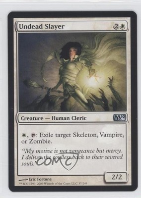 2009 Magic: The Gathering - 2010 Core Set Undead Slayer #37 0a1