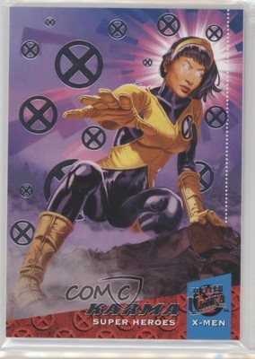 2018 Fleer Ultra Marvel X-Men Heroes Silver Karma #42 0e3