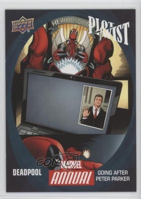 2016 Upper Deck Marvel Annual Plot Twist Deadpool #PT-2 kr0
