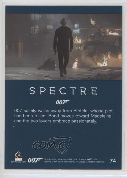 2016 Rittenhouse James Bond Archives Spectre Edition 007 Calmly Walks Away uk2