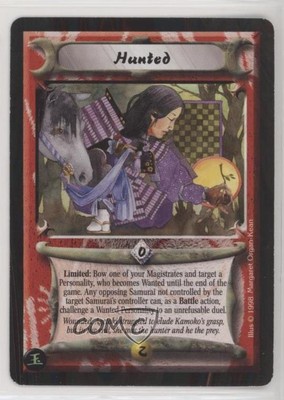1998 Legend of the Five Rings CCG - The Dark Journey Home Hunted rs0