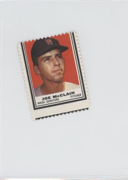 1962 Topps - Stamps Joe McClain for sale online | eBay