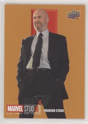 2019 Marvel Studios The First Ten Years Roman Numerals I Obadiah Stane #RN9 03th