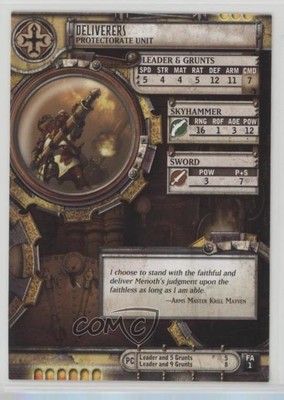 2006-Current Warmachine/Hordes Deliverers gl9