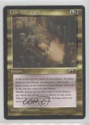 1996 Magic: The Gathering - Alliances Lim-Dul's Vault 1t5