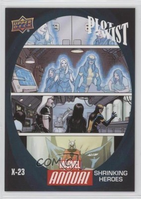 2016 Upper Deck Marvel Annual Plot Twist X-23 #PT-3 07q0