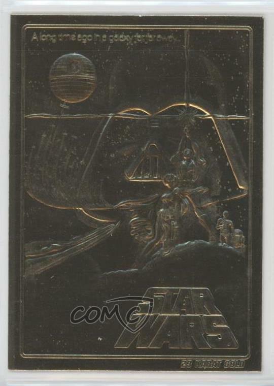 Collectors.com - Trading Cards - SCORE BOARD - STAR TREK 23KT GOLD SCULPTURED