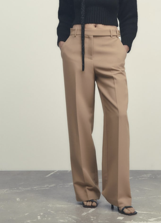 パンツ zara wide slacks Must-buy] ZARA's new wide slacks are so versatile