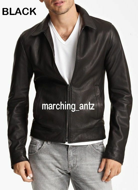 90s AUSTIN CLOTHING CO　レザージャケット　ブラック Vintage Austin Clothing Co. Leather Jacket – Ragstock