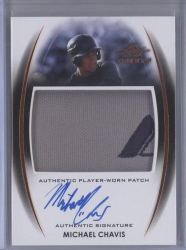2014 Leaf Trinity - Michael Chavis #PA-MC2