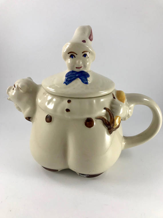 Vintage Shawnee Little Boy Blue & Pig Creamer
