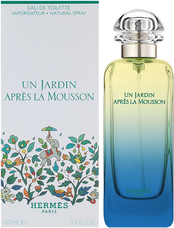HERMES UN JARDIN APRÈS LA MOUSSON 100ml Un Jardin Apres La Mousson Perfume by Hermes 100ml Eau De