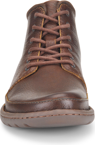 Pre-owned Born Men's Nigel Boot Brown/dark Brown Combo - H48306, Brown/dk Brown Comb