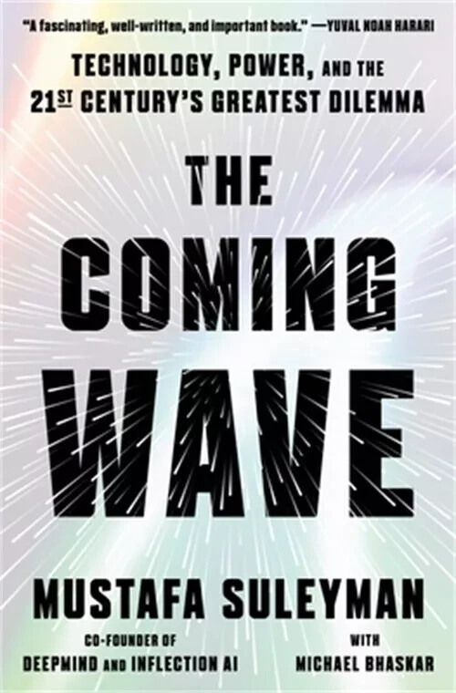 The Coming Wave by Mustafa Suleyman, Hardcover free shipping...
