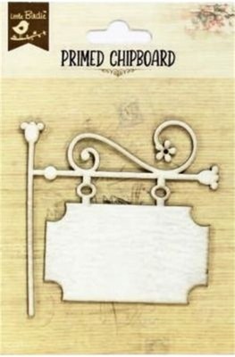 Little Birdie Laser Cut Primed Chipboard 1/Pkg-Journaling Panel