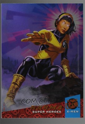 2018 Fleer Ultra Marvel X-Men Heroes Rainbow Foil Karma #42 f7r