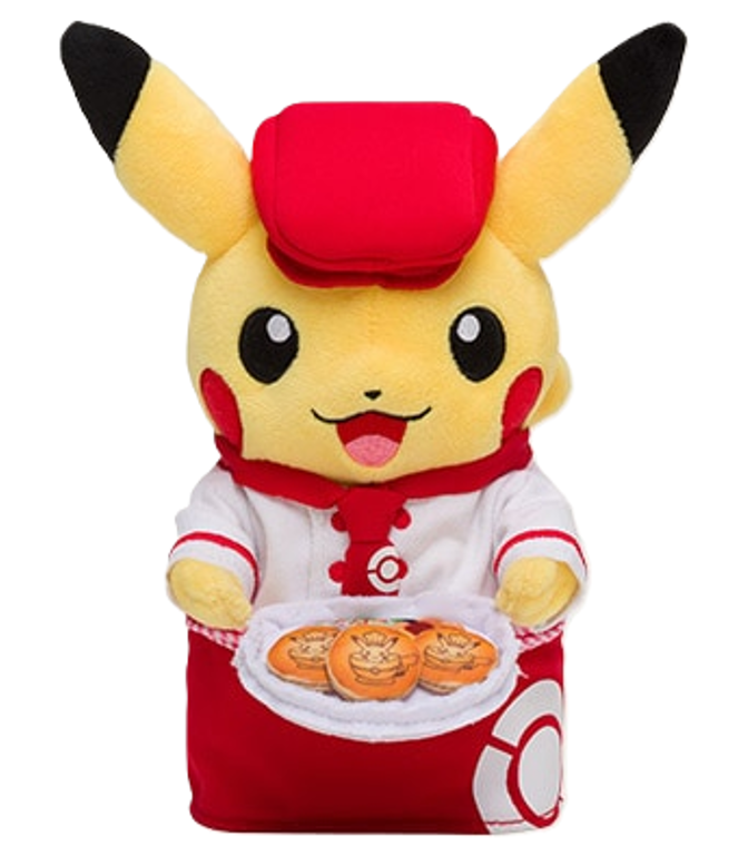 PIKACHU DINER エプロン ぬいぐるみ まとめ買い 2sets Pokemon Center Original PIKACHU DINER Plush Mascot
