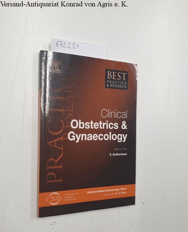 Clinical Obstetrics & Gynaecology (Best Practice & Research) Evidence-Based Gyna