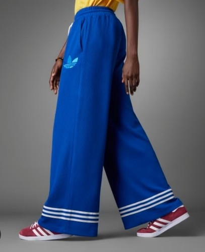【adidas】CNY WIDE LEG KNIT JOGGERS ジョガーパンツ Women's Adidas Heritage Adicolour Track Pant Knit Wide