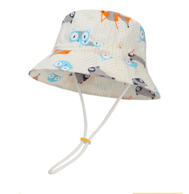 Masocio Summer Bucket Hat Adjustable Chin Kids