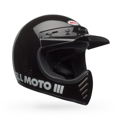 Bell Powersports 7152102 Moto 3 Classic Helmet S Gloss Black
