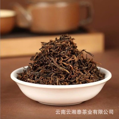 2017 Yunnan Pu'er Tea Menghai Golden Bud Grade 1 Loose Ripe Tea 500g