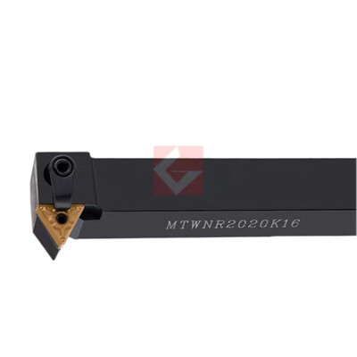 60 °  MTWNR 2020K16  20 mm CNC Lathe  Turning Tool Holder For TNMG1604 insert
