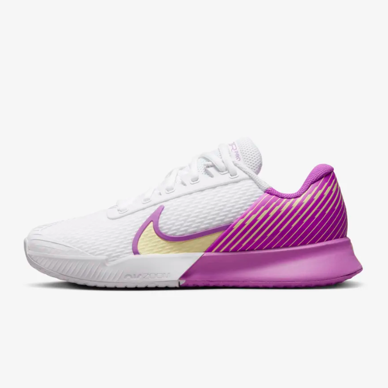 New Nike Women's Court Air Zoom Vapor Pro 2 – White/Fuchsia