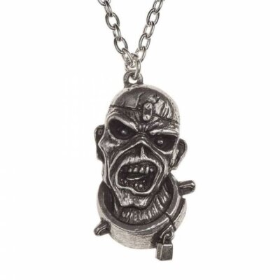 Alchemy Gothic Iron Maiden: Piece Of Mind Unisex Necklace   Local Stock   Gothic