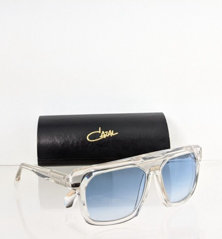 Pre-owned Cazal Brand Authentic  Sunglasses Mod. 8040 Col. 002 Crystal 8040 Frame In Blue