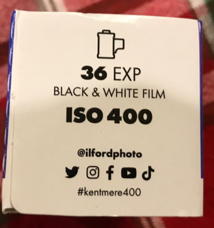 2-PACK Kentmere 400 Black & White Negative 35mm Film NEW & FRESH (36 Exp) 07/28