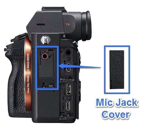 Sony A7iii ILCE-7iii 7iii A7M3 Mic Microphone Cover Lid Sony A7iii ILCE-7iii 7iii A7M3 Mic Microphone Cover Lid