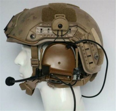 US!COMTAC III /C3 Single Com Noise Reduction Headset Helmet Ver. For TCA TRI PTT