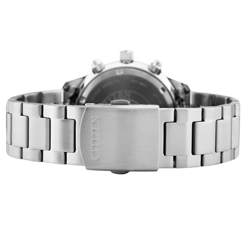Pre-owned Citizen Genuine  Ca0690-88e Eco Drive Mens Watch Stainless Steel Chronograph 44mm