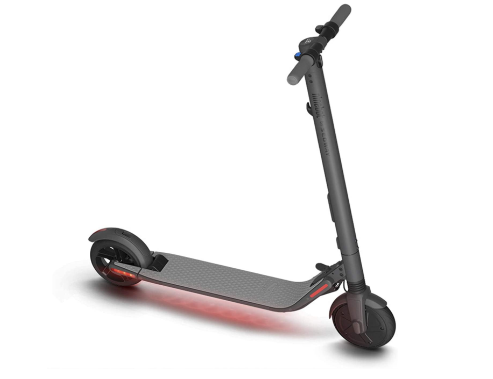 Dark Gray Foldable Electric By Ninebot Kick Scooter Foldable