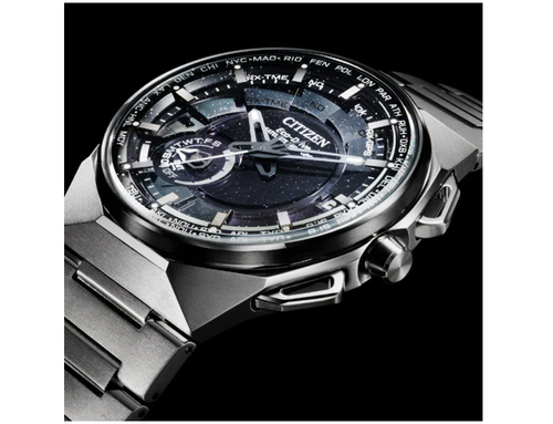 Pre-owned Citizen Cc3097-52e Creative Lab Eco-drive Gps Satellite Radio Clock Japan Import