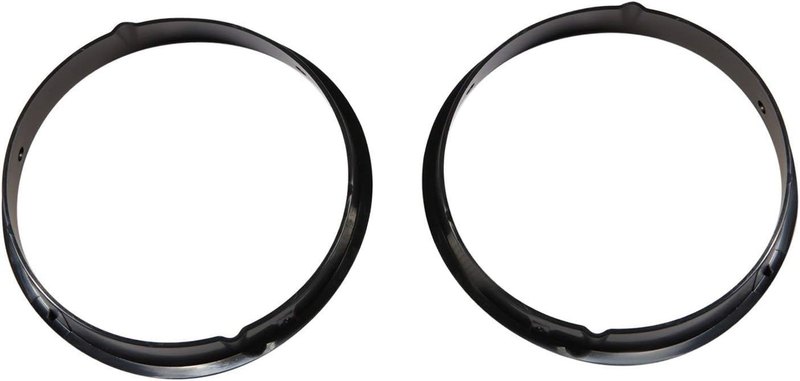 Headlight Bezel Kit Black for 1997-2006 Jeep Wrangler TJ