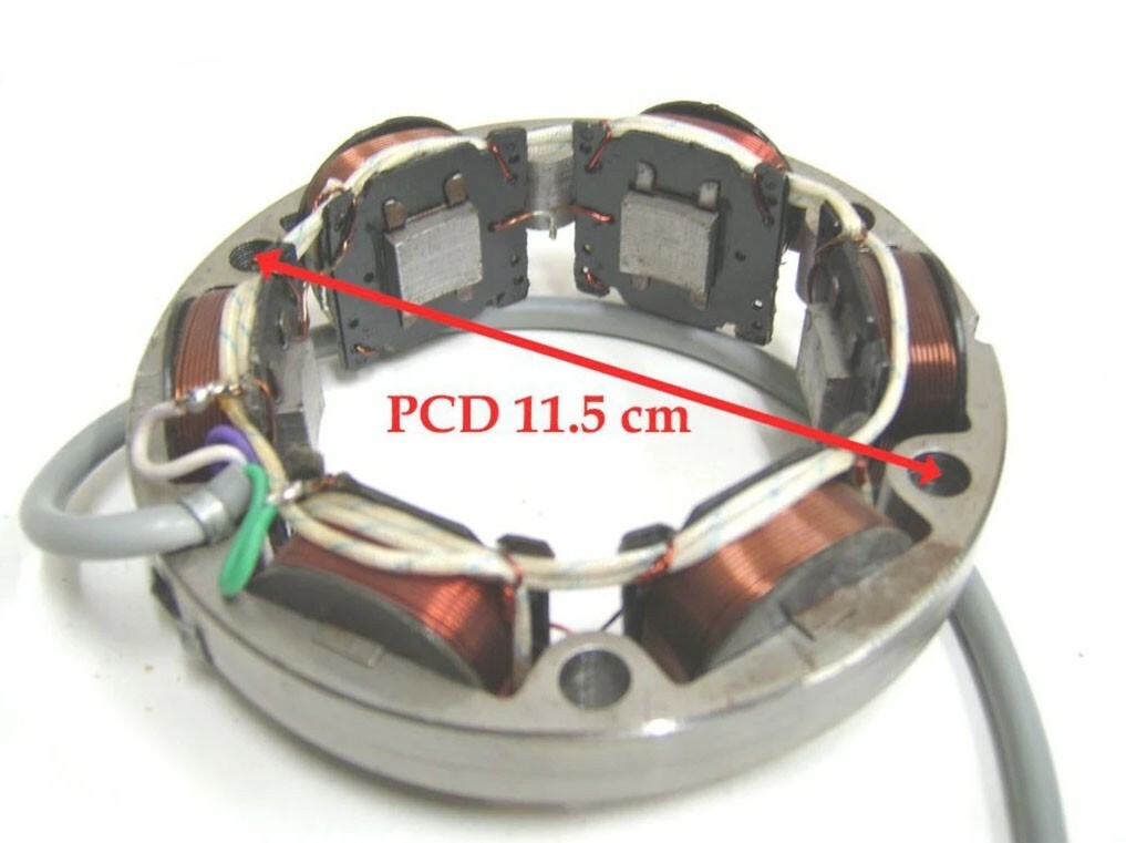 Fits Royal Enfield Early Models Alternator Stator 6 Volt  