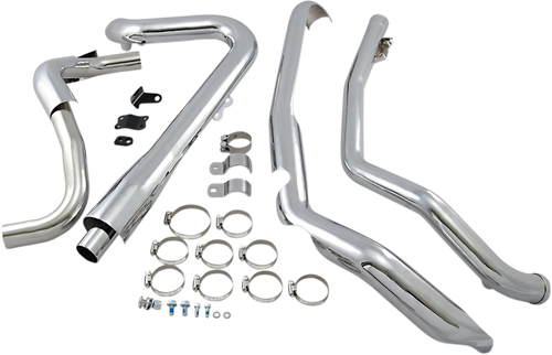 tubo様 Cobra 2-into-1 PowerPort Headpipes with Dual Bungs - Made In